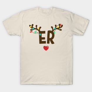 ER Nurse Christmas T-Shirt